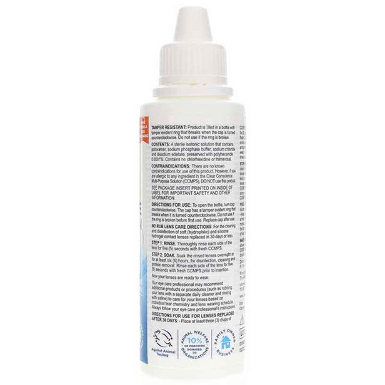 Multi-Purpose Contact Lens Solution, CLC